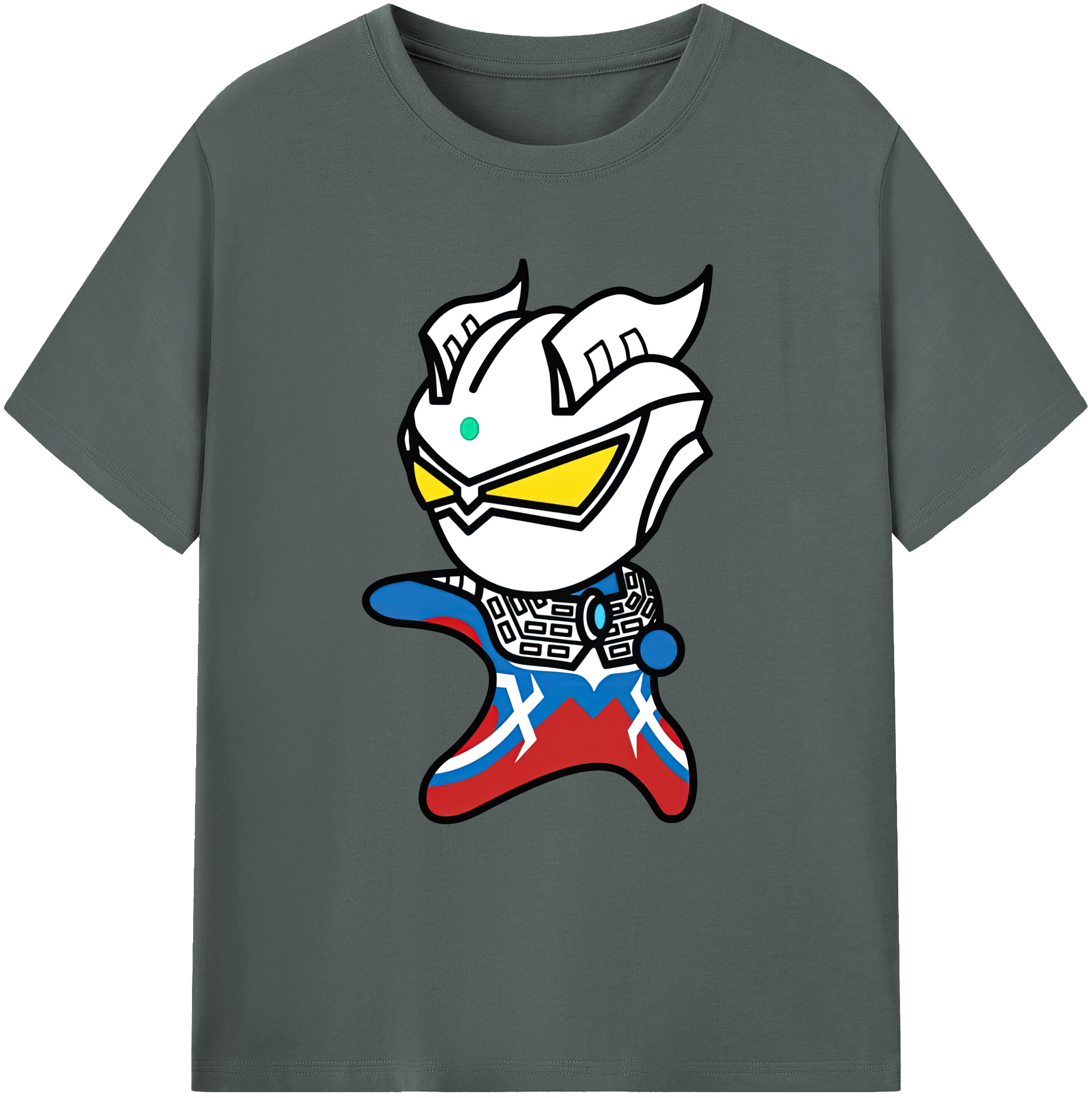 （画像用） ウルトラマン Ultraman 綿100％ メンズ半袖Tシャツ｜肌触りやわらか＆通気性
